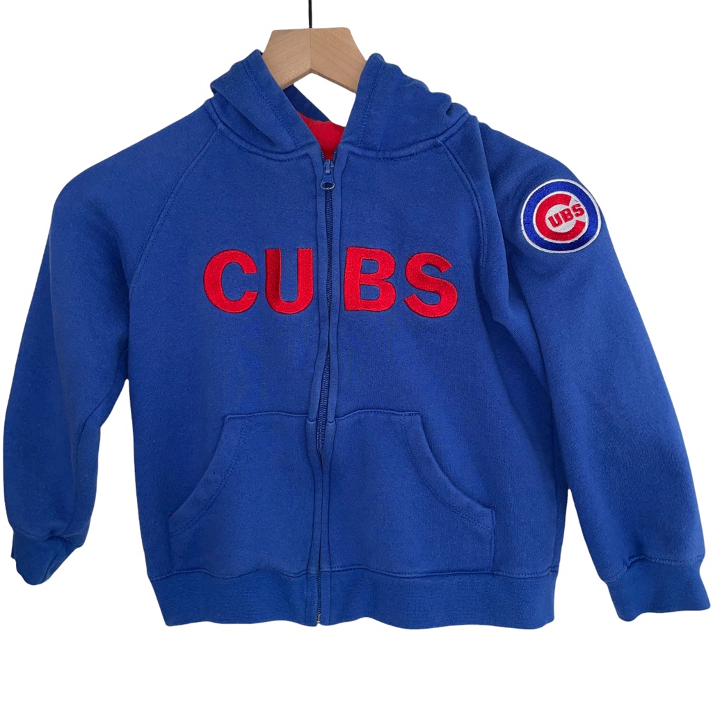 Vtg Cubs Kid’s Zip-Up Sweatshirt
